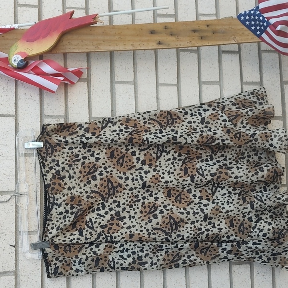 Leopard Skirt*